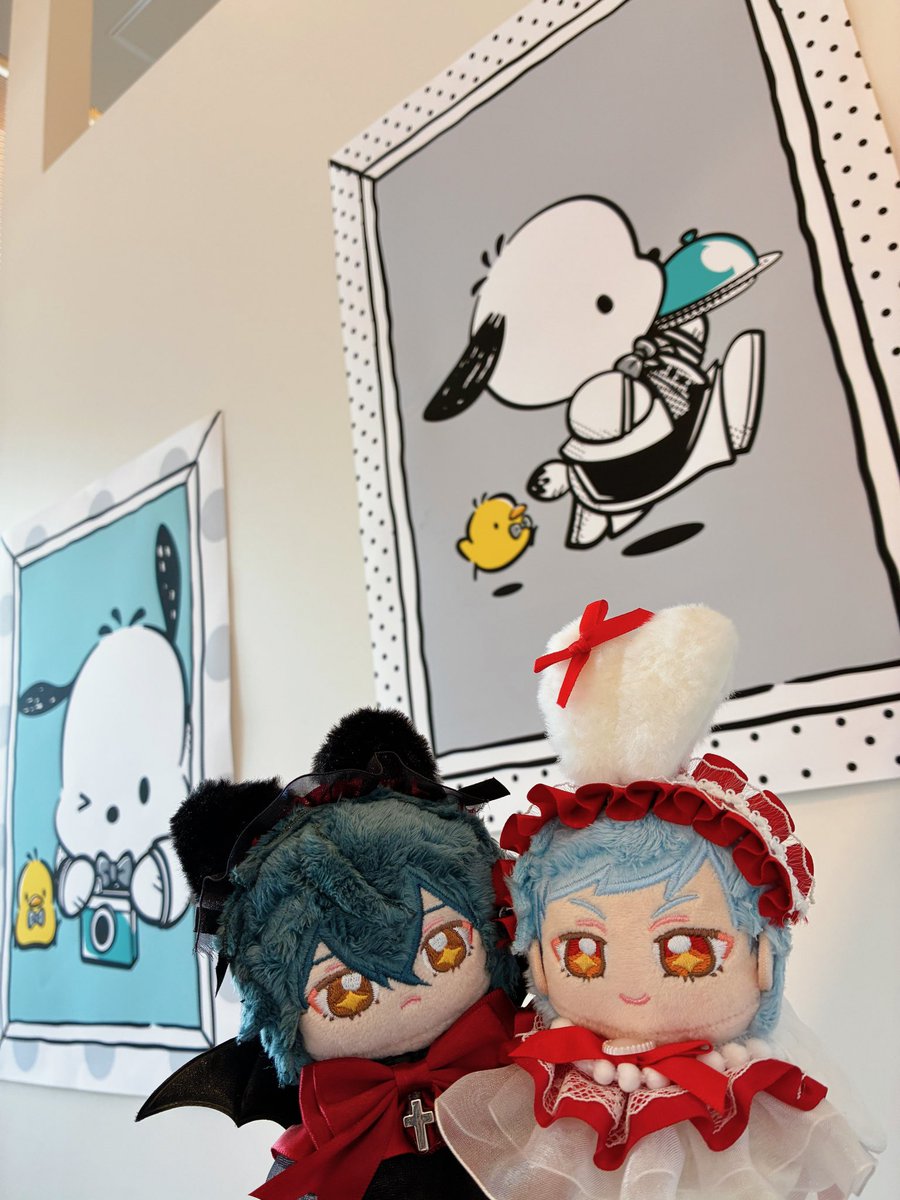 003_he's tweet photo. グレアシュ真ん中バースデーおめでとう〜！！
ミントグリーンとグレー…とってもグアカラーなポチャッコカフェさんでお祝いしました🍽️ https://t.co/HfcfJdJ7Ud