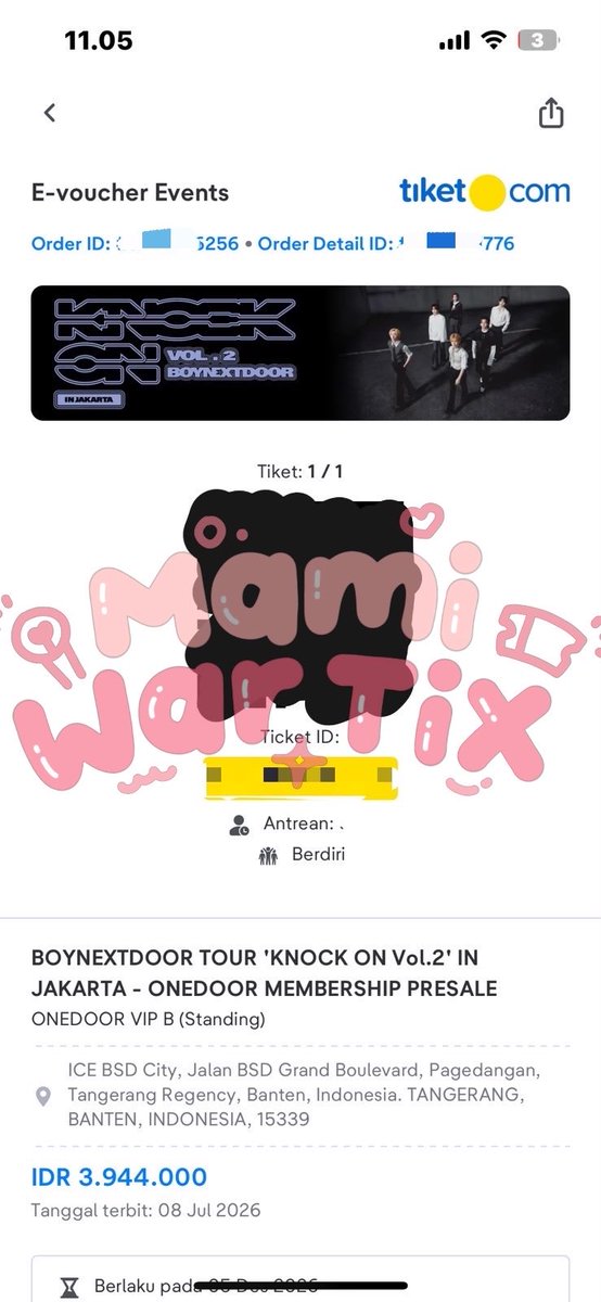 mamiwartix - jaswar tiket tweet media