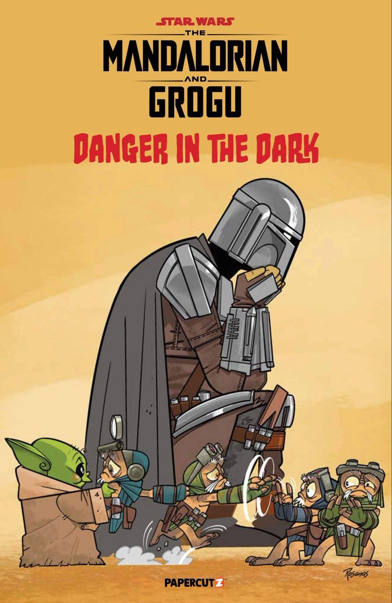 StarWarsRenmei's tweet photo. 『マンダロリアン・アンド・グローグー』の新コミック『Danger in the Dark』は惑星ネヴァロ地下の溶岩洞が舞台

マンドーとグローグーはアンゼランたちと共に、墜落した海賊船に挑む

作家のドーソンは、2人の魅力を活かしつつ「死なないと分かるキャラにどう危機感を出すか」が課題だったと語る https://t.co/uWR9FNiKDW