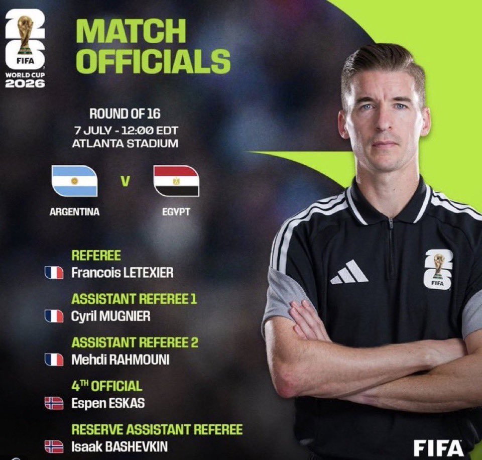 idloscules's tweet photo. Wah gila FIFA mafia kok bisa masang wasit full asal Argen sengaja banget biar Prancis kalah

Wah gila FIFA mafia Mesir dirampok Argen diuntungin sama wasit asal Prancis yang negaranya dikalahin Argen di final edisi sebelumnya https://t.co/n2hIjRpbs2