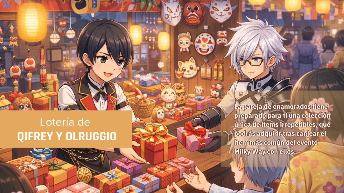Lin_Tenshouin's tweet photo. ¡¡Happy Tanabata!! En el evento de Milky Way de #Irunaonline por #bemmo #Bemmoshow 

¡Premios y regalos! https://t.co/JAtraugZ2m
