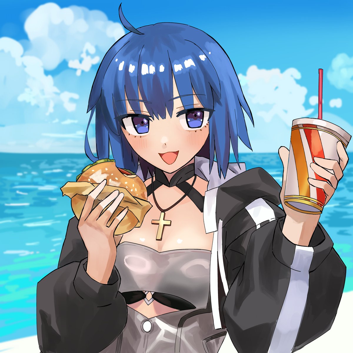 CarrotYeh's tweet photo. ciel ! #FGO goodluck to everyone rolling for her 💙 https://t.co/qq3EjYSobY