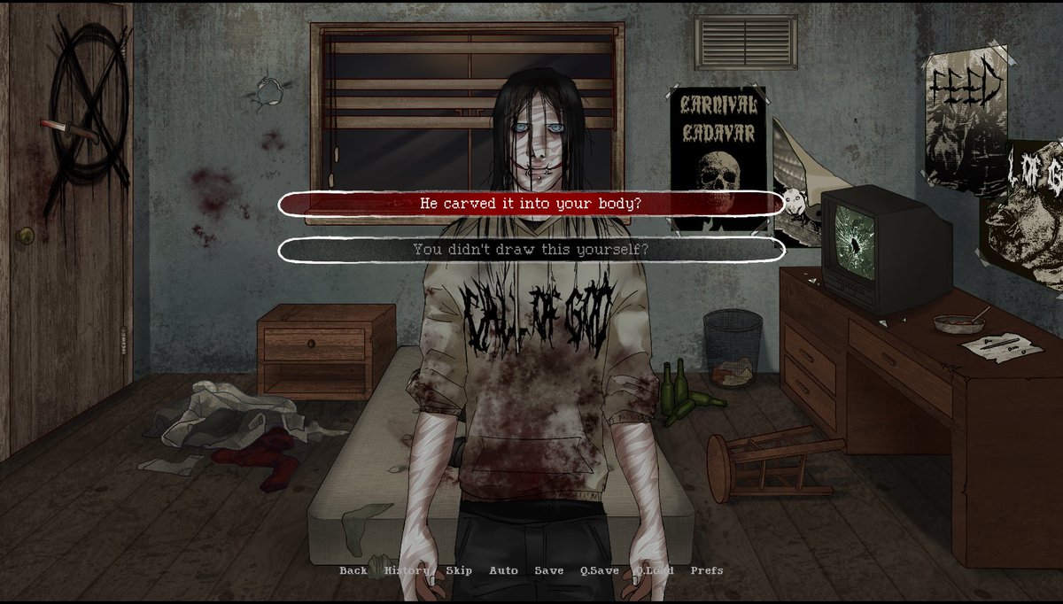 invisiblemilk's tweet photo. ss from my unreleased visual novel (coming out late summer to late fall) #visualnovel #crp #creepypasta #jeffthekiller #slenderman #slenderverse #ticcitoby https://t.co/k2phB61GE9
