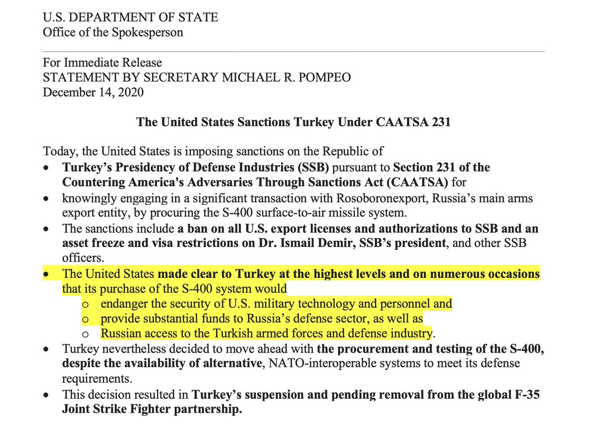 MattRJBrodsky's tweet photo. Exactly. Not a single person -- least of all Trump who sanctioned Turkey in 2020 -- can give a positive argument for why we should give the F-35 to Turkey. The more Trump tries to explain why it's good, the worse the case for it sounds. https://t.co/tw9b25AyvO