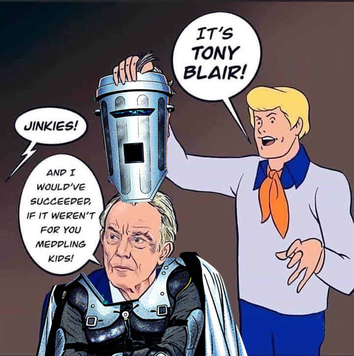 banthebbc's tweet photo. Good People of Clacton BEWARE of Binface😳