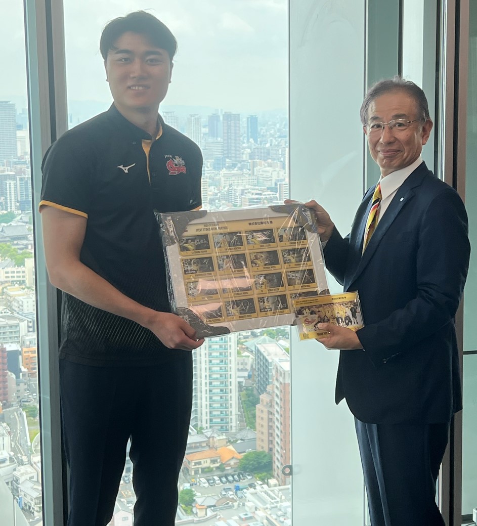 ジェイテクトSTINGS愛知 藤原直也 オーセンティック ユニフォーム