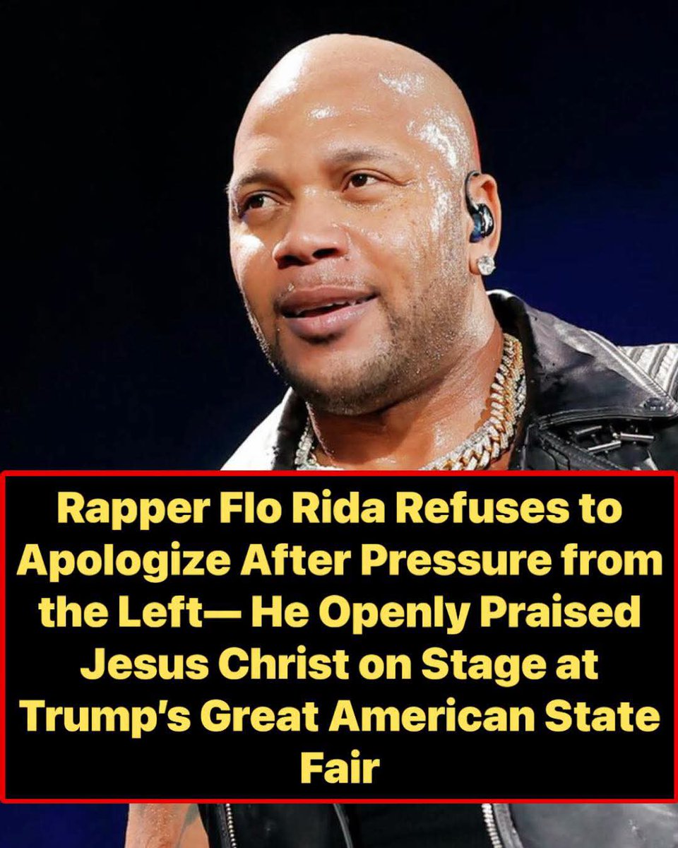 Real_Ames's tweet photo. 🇺🇸 Rapper Flo Rida refused to back down after reportedly facing pressure from the left to cancel his appearance at President Trump's Great American State Fair celebrating America's 250th birthday.

During his performance, he boldly gave the glory to God, telling the crowd:

«"We put God first. With Jesus Christ, we can do anything, DC, America."»

He also declared:

«"If they're looking for Jesus, let them find Him in me."»

He didn't apologize. He didn't walk it back. He stood by his faith and performed anyway, saying it was "only right" to celebrate America's 250th birthday.

On a personal note, Flo Rida's first cousin was my manager years ago, and I can honestly say they  come from a wonderful family.

It's always encouraging to see someone use their platform to openly share their faith in Jesus Christ. 🇺🇸✝️