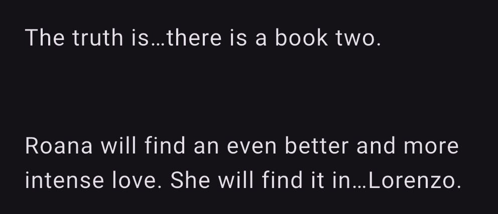 drmalachis's tweet photo. the chills i felt when rona dropped this. na di end game si roana &amp; alberto bc may book 2 &amp; it’s with lorenzo. kaya pala paulit ulit niya sinasabi kay lance na isesend yung full version 😭 rona and her own way of saying yes to lance. this is so well written, ate j! grabe ka! 😫 https://t.co/SEXTTu2x0s