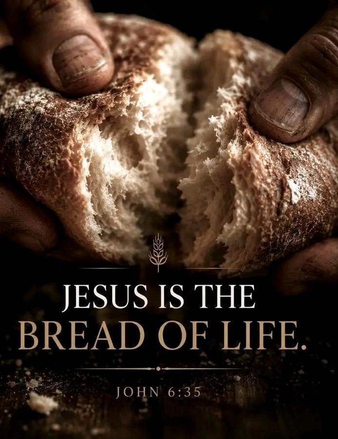 altinekasre1's tweet photo. Jesus is the bread of life.

John 6:35 https://t.co/BGN88Osxp3