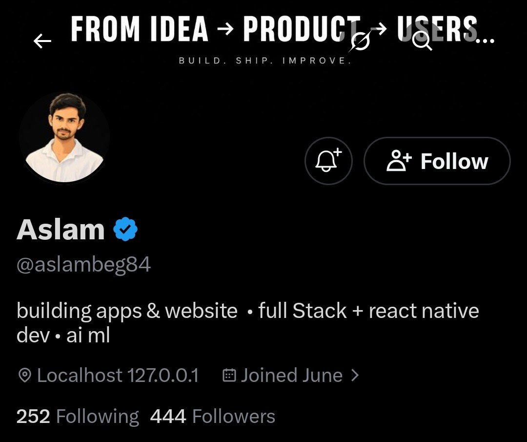 Aslam tweet media