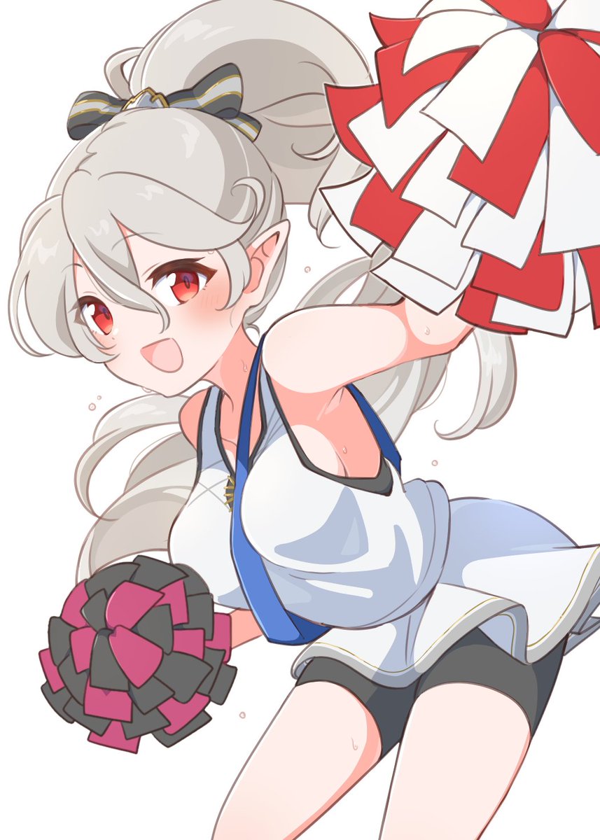 Ikonaska's tweet photo. 運動祭カム子📣
ポニテも衣装も可愛い！！🥰💞
#FEヒーローズ #FireEmblem https://t.co/rNc1OrovuK