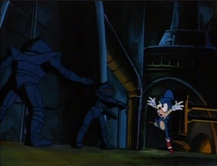 Shadow003172022's tweet photo. @PersonthePerso2 Hey, at least he’s not as weak as #SatAMSonic. That fraud spent most of the cartoon RUNNING AWAY from Robotnik’s robots than actually fighting them. 

Meanwhile, Movie Sonic trounces Badniks with as much ease as Game Sonic. https://t.co/f0U8ZZVULO