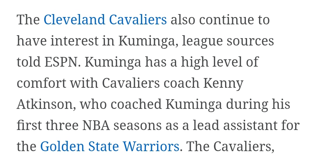 F_rederic_k's tweet photo. My 2 cents on the Jonathan Kuminga sign-and-trade. I will attach screen grabs from the ESPN article below for context:

1. Luka Doncic wheeling and dealing for the Lakers again. This feels like a fundamental shift from the LeBron James era in how the front office relates to its franchise cornerstone. Luka seems way more willing to help recruitment. He already did the heavy lifting pitching Deandre Ayton and Marcus Smart last summer. LuGM 

2/ The Lakers give Kuminga the clearest runway to a starting spot amid a competitive situation. That could open the door for his camp to compromise on the deal. That said, agent Aaron Turner is known for being a tough negotiator who uses every lever available.

3/ Cleveland’s reported interest looks like classic negotiating leverage from Kuminga’s side. The Cavs are all-in on LeBron James right now. How do they realistically sign both LeBron and Kuminga while staying close to the second apron? Very hard. They’ll probably only pivot to JK if the LeBron reunion falls through.

4/ Lakers are offering a two-year $20 million deal with a player option in year two. A sign-and-trade would let LA retain his Bird rights and make a more competitive offer next season if he opts out. Kuminga likely wants long-term financial security instead of heading into unrestricted free agency for the third straight year.

5/ Hawks will want compensation (one or more of those available 2nd-round picks). To sweeten the offer for Kuminga, it may require a three-team sign-and-trade to make the cap and roster numbers work.