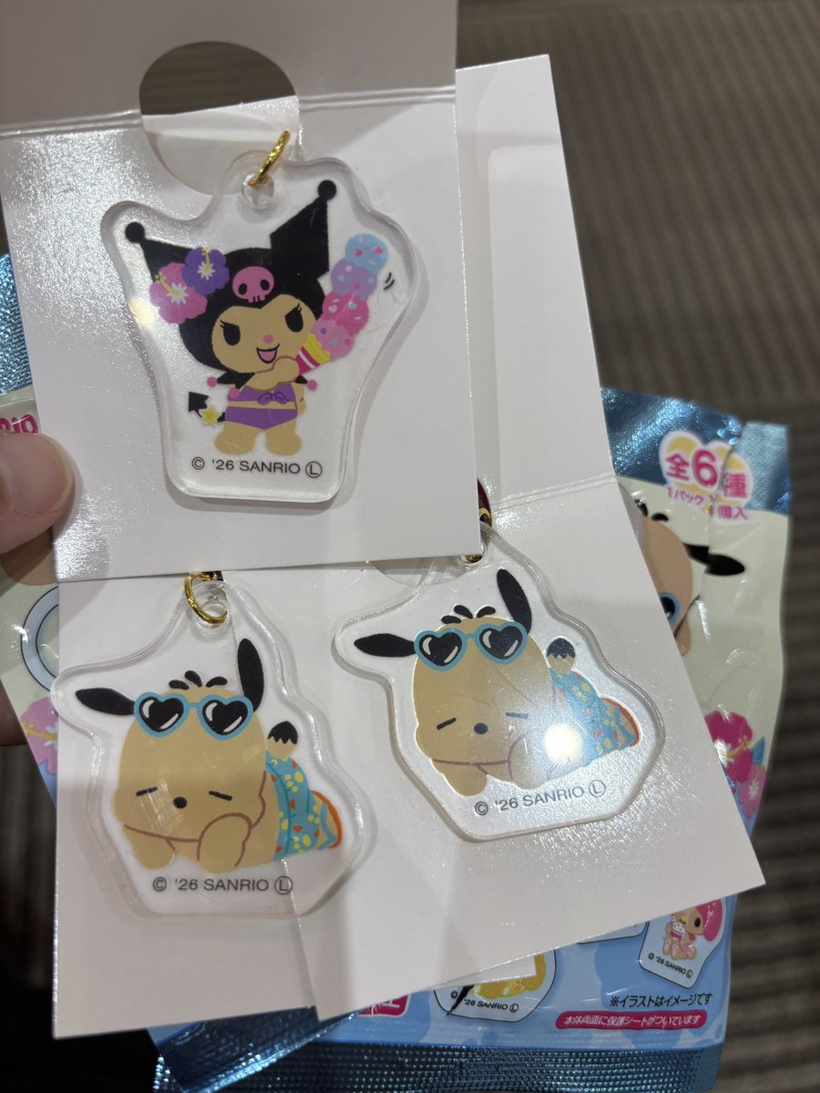 pommmpuri's tweet photo. サンリオ マーカーチャーム

譲→ポチャッコ、クロミ
求→ポムポムプリン

郵送希望です。
難しいと思いますがよろしくお願いいたします。 https://t.co/KkC32iQ2CO