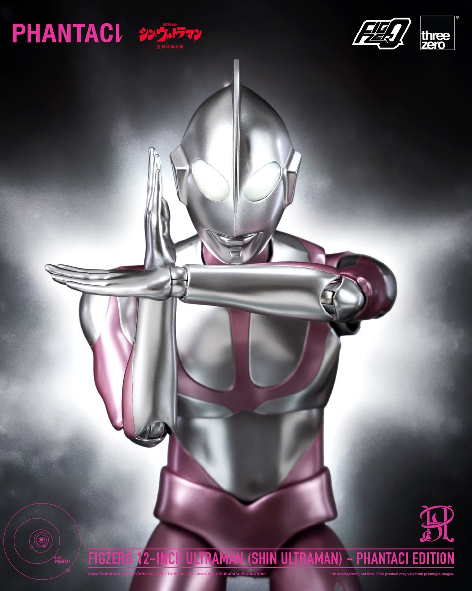 threezeroHK's tweet photo. 【Pre-order the FigZero 12-inch Ultraman (SHIN ULTRAMAN) - PHANTACI EDITION NOW!】

threezero has teamed up with the renowned fashion brand PHANTACI for an extraordinary collaboration, the FigZero 12-inch Ultraman (SHIN ULTRAMAN) - PHANTACI EDITION!

FigZero 12-inch Ultraman (SHIN ULTRAMAN) - PHANTACI EDITION will be available for pre-order on 16 Jul 2026 at 09:15 HKT via the threezero Store.

©2022 TSUBURAYA PRODUCTIONS CO., LTD. / TOHO CO., LTD. / khara, Inc. ©TSUBURAYA PRODUCTIONS

※ This item is available worldwide, excluding Japan, mainland China, Cuba, Iran, North Korea, DPRK, Syria, Crimea, Sevastopol, Russia, Venezuela, Belarus, Donetsk, Luhansk, Ukraine, Zaporizhzhia, and Kherson.
※ In development. Final product may vary from promotional images.

https://t.co/1qp5MonKSi

#threezero #PHANTACI #SHINULTRAMAN #FigZero #actionfigures