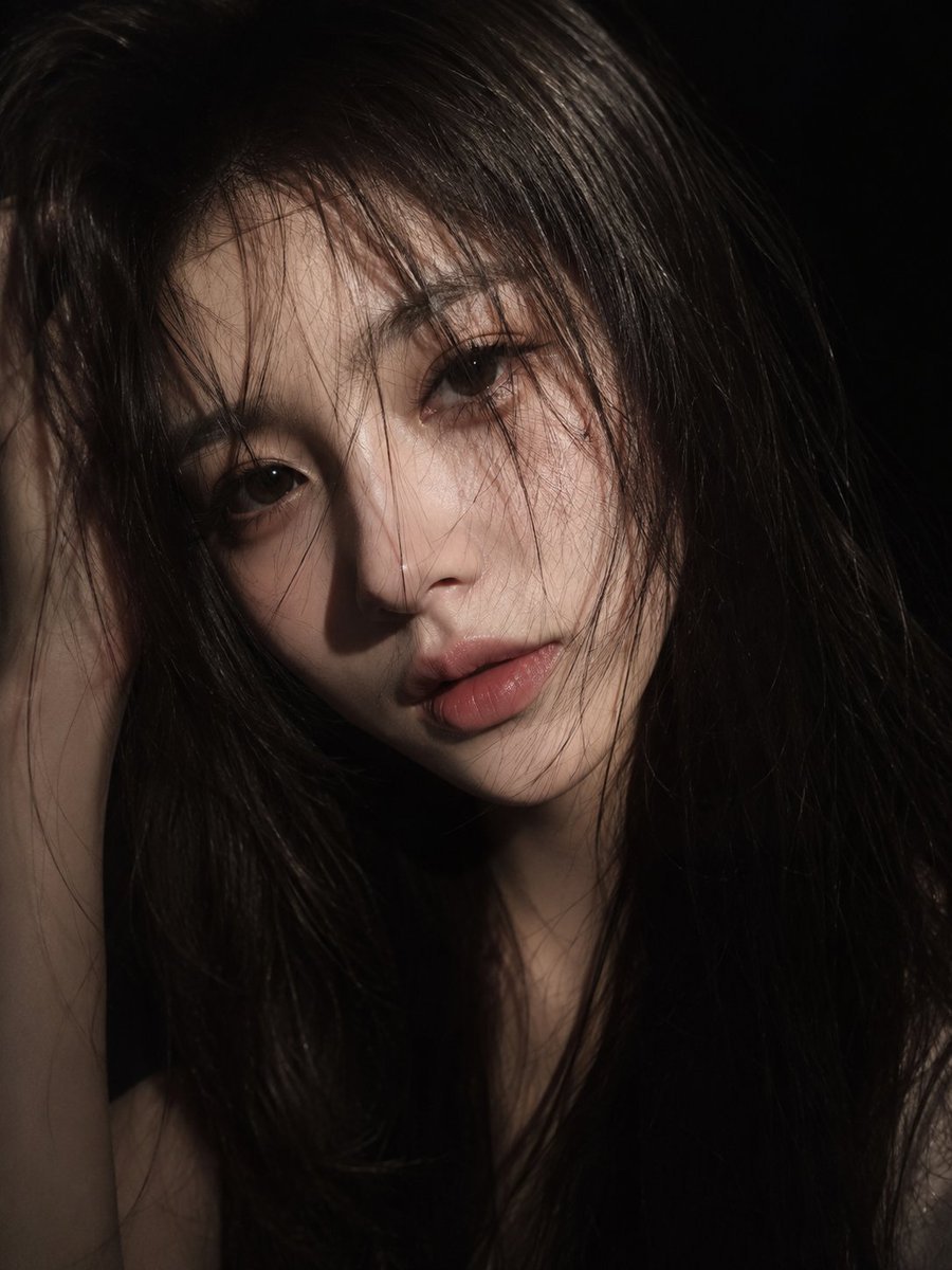 Cinematic Low-Key East Asian Portrait