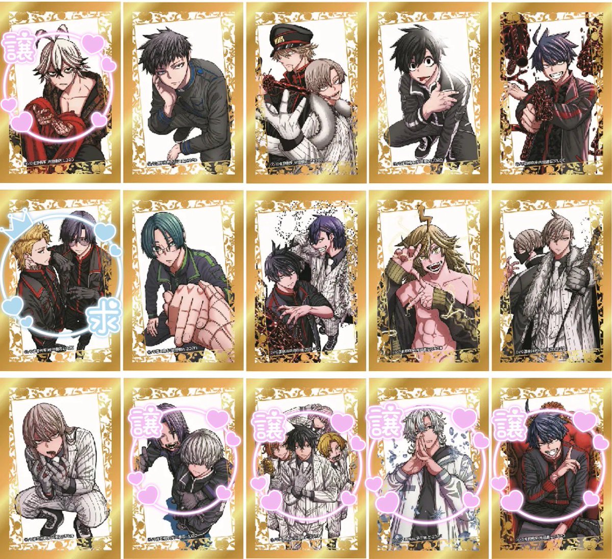 reika0426n's tweet photo. 【交換・譲渡・買取】桃源暗鬼 30巻発売記念 箔押しクリアカード

譲）1巻、13巻、14巻、16巻、27巻、
28巻、29巻、30巻 各1 or定価+送料

求）12巻＞＞2巻、15巻、21巻
or定価+送料or異種無陀野

☆12巻のみ買取致します。（ALT詳細）
☆福岡市内、佐賀手渡しor郵送 https://t.co/8LbhPgI8Ol