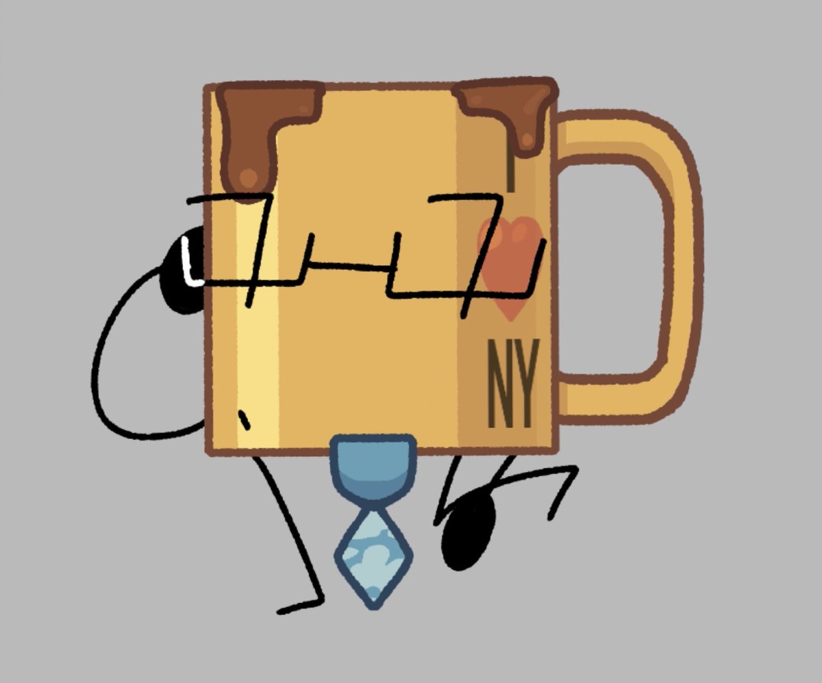 burndtlamb's tweet photo. Employee’s Coffee! A character from an old show of mine. I like him. https://t.co/UnMcHFTCXi