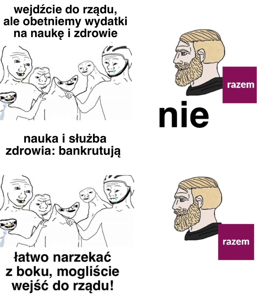 BaginskiBar's tweet photo. nie lubię wchodzić w tę rolę, ale:

chłopaki, czemu nie weźmiecie ODPOWIEDZIALNOŚCI ZA PAŃSTWO https://t.co/5w3RN4hIVU