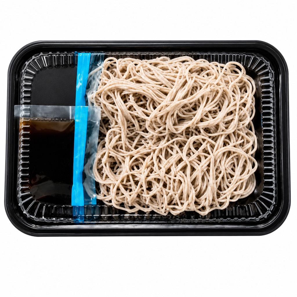 oricon's tweet photo. トップパリュの"ざるそば"、ほぐし水無くなる
「調理麺」商品の容器など簡素化へ
⠀
つゆカップ・薬味・わさび・ほぐし水なしに
https://t.co/ZGluvzfg0d
⠀
🍜ほか容器の仕様が変わる商品
具だくさんのソース焼そば
種具材のこだわり冷し中華 https://t.co/b6gwStgvGl