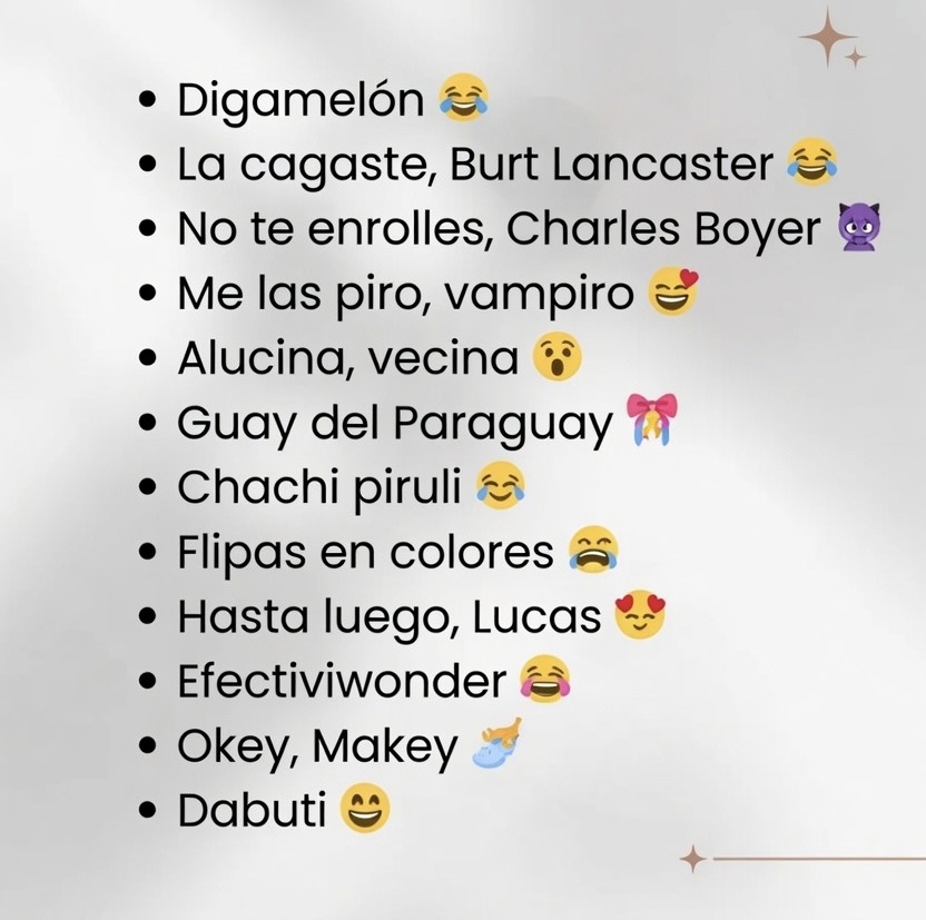 EstebanNavarroS's tweet photo. ¿Cuántas de estas frases has usado alguna vez?
Responde con un número. https://t.co/3T7K73cb7b