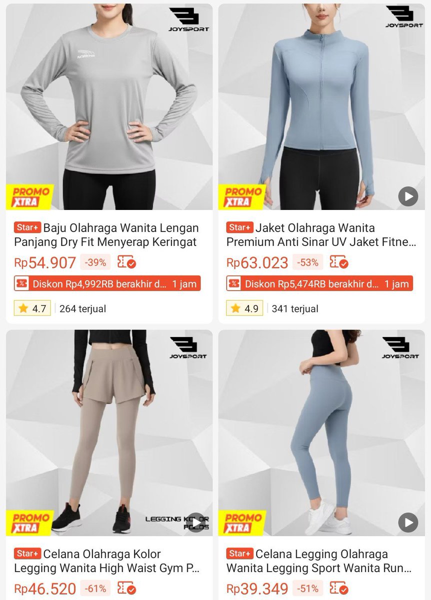 nalala45's tweet photo. inii sih toko baju olahraga kesukaan kaum mendang mending kayak aku😭🫶🏻 https://t.co/24vu1JnnUl