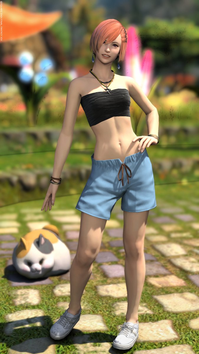LythFF14's tweet photo. 皆さま、午後の #おはミド でございます🌞
天気図を見たら梅雨が明けた雰囲気が醸し出されていたので朝から草刈りとか枝落としとか頑張りました🦾🌱🌿
疲れたので今日はもうオコチテしかしませーん🫠ﾌｴｪｰ
よい一日を～✨
#FF14 #FFXIV #ミドラン https://t.co/J78aRTMF40