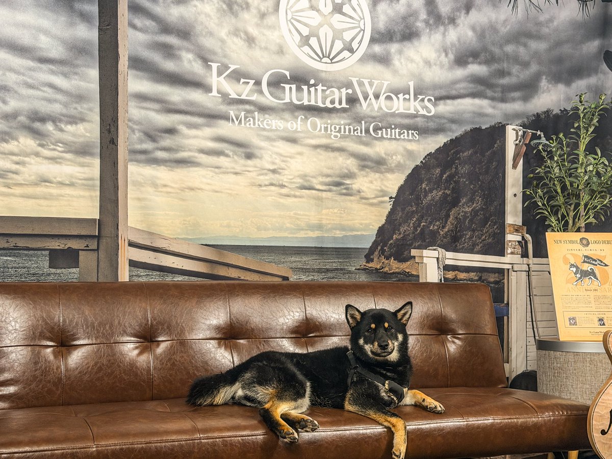 EFG_crew's tweet photo. 【#本田毅 Instagram】

⁡🎸Kz Guitar Works✨
25周年㊗️おめでとうございます🎶
⁡
昨日は、打ち合わせと、動画撮影でした❣️
⁡
動画お楽しみに🎶

https://t.co/kcGSJX7jaT https://t.co/BA0lbPSXVJ