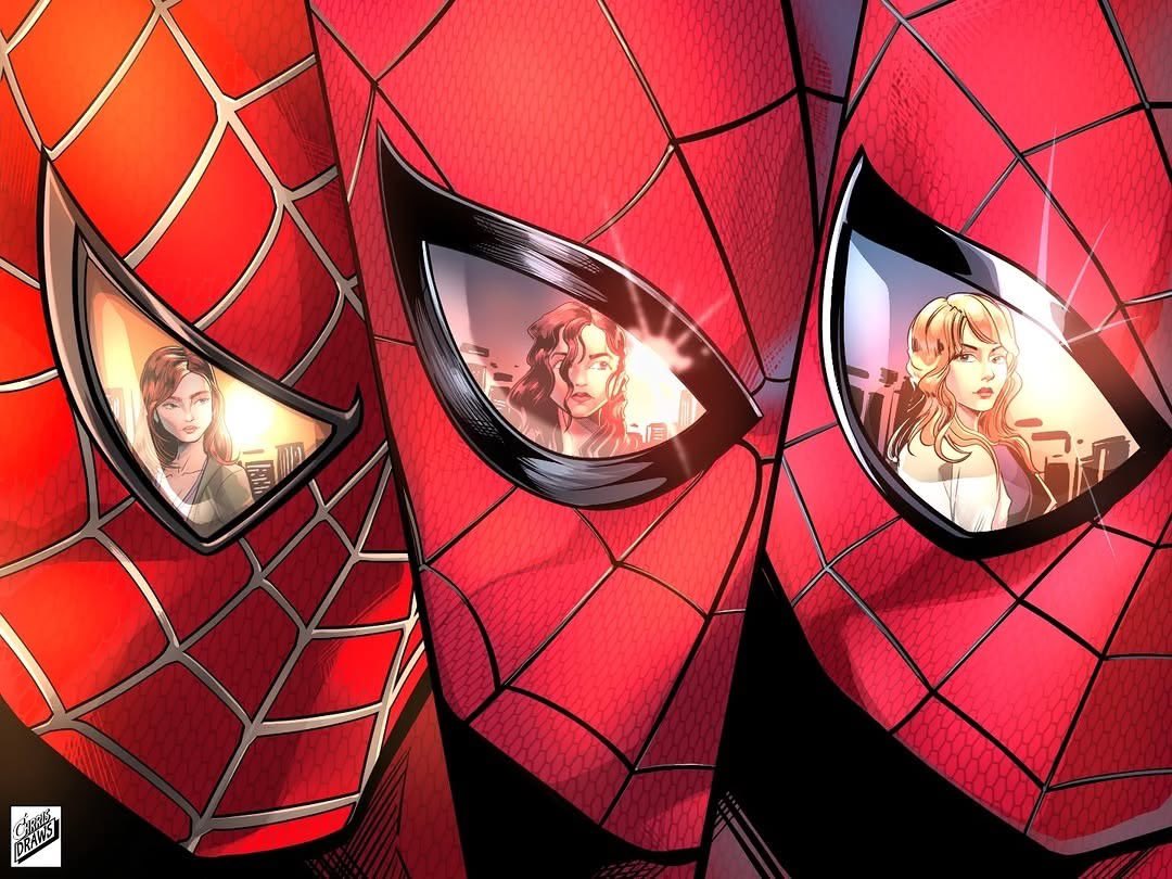 kings7823's tweet photo. Look into spiderman’s eyes Who do you see ??? https://t.co/9sp2fh8oJu