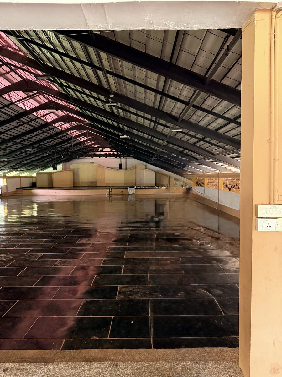 sanjayjavin's tweet photo. spent sometime at isha yoga centre at coimbatore.its situated against the drop of verdant vellingirii hills.the hills are considered to be "south kailash" featureing a naturally manifested swayambhu shiva lingam on the seventh peak. 

the ashram practices a deep connect and touch with prakriti and houses 2 experiential schools.

the most spectacular site is that of the 112 feet tall majestic statue of adiyogi. the height represents the 112 ways to attain moksha/nirvana from the cycle of our lives and also 112 chakra,energy points,in the human body.

this 500 tonne steel structure is also the largest bust structure in world.

incidentally,112 is also the most ubiquitous emergency call number in the world,including india,combining police, fire, and medical assistance.@EduMinOfIndia