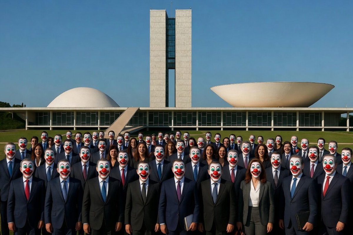 Amaro_Coronel's tweet photo. Os 513 deputados e os 81 senadores, por maioria, aprovaram uma lei de regulação das penas de crimes imputados às vítimas do 8 Jan.
Até agora a lei não foi aplicada.
QUEM MANDOU FECHAR O CONGRESSO?
E SE ESTÁ FECHADO, POR QUE AINDA PAGAMOS? https://t.co/iMRjqRp5Dr