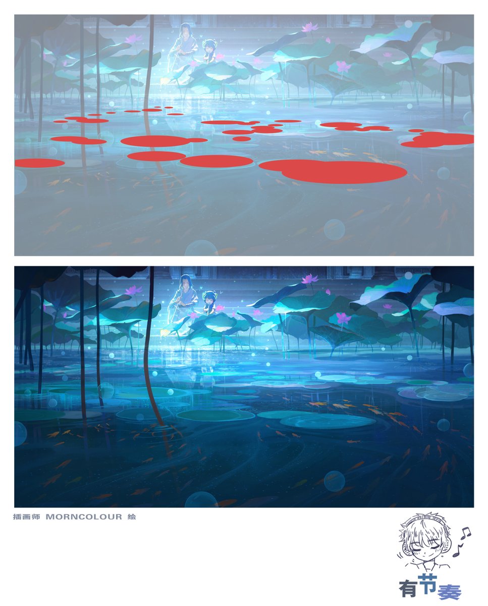 MORNCOLOUR_'s tweet photo. 画面的节奏感和趋势的运用 https://t.co/6a31V7GC2r