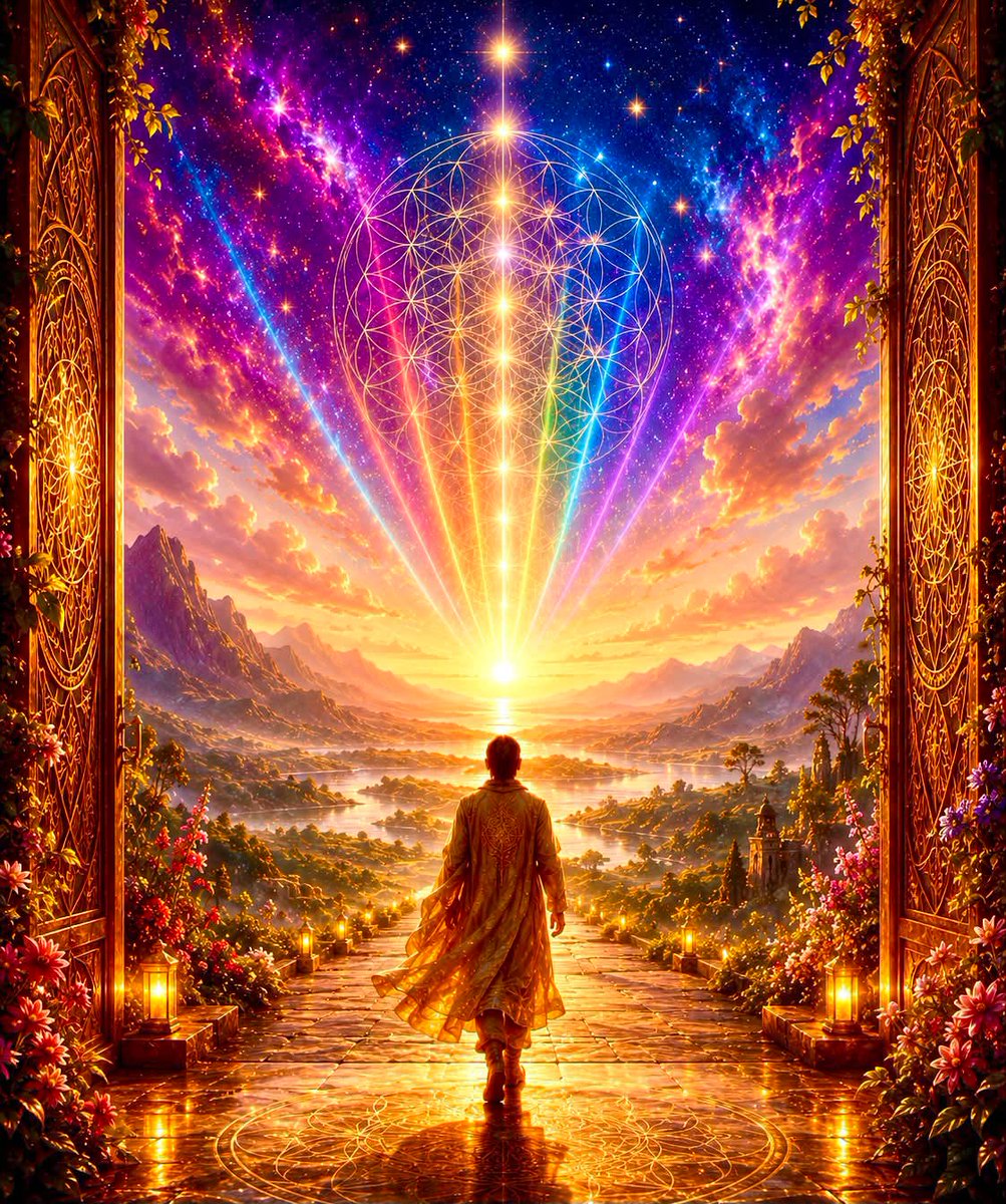 PaulGoldEagle's tweet photo. THE PORTAL HAS OPENED ✨ NOW THE REAL JOURNEY BEGINS ✨ JULY 7, 2026 🕐

Dear friends, this morning we crossed the 7:7 Numeric Resonance Portal together. Yet perhaps the greatest question is not what happened today. The deeper question is: What will we choose to do with what has been awakened?

Every meaningful threshold invites us into a new way of living. A doorway has little value if we never walk through it. The true gift of today’s 7 frequencies is not simply inspiration. It is the opportunity to embody greater wisdom, compassion, discernment, and presence in the ordinary moments that quietly shape our lives.

As this remarkable day continues, another beautiful chapter begins to unfold. Neptune now stations retrograde, inviting us over the coming months to move beyond appearances and reconnect with the deeper truth that has always existed beneath the surface. This is not an invitation to escape reality. It is an invitation to experience reality with greater clarity, intuition, spiritual maturity, and trust.

Throughout this Universal 1 year of new beginnings, every month has prepared us for the next. The 7 reminds us that lasting transformation always begins within. As we continue moving toward the August Eclipse Corridor, another powerful wave of change will invite us to put today’s insights into practice. The Portal has opened. Now life asks us to walk through it.

Many people may notice that the rest of today feels quieter than expected. After periods of heightened anticipation, the nervous system often seeks integration. Some may feel inspired, while others may simply desire more rest, reflection, creativity, meaningful conversations, or time in nature. Whatever your experience, honor your own rhythm. Integration is every bit as important as inspiration.

Perhaps one of the greatest expressions of spiritual maturity is discernment. Not every voice deserves our attention. Not every fear deserves our belief. Not every distraction deserves our energy. As Neptune begins this new chapter, perhaps one of its greatest gifts is helping us distinguish the quiet voice of inner wisdom from the noise that so often surrounds us.

The 7:7 Numeric Resonance Portal has opened the doorway. The months ahead will invite us to keep walking with greater awareness, greater compassion, and greater trust in the unfolding journey. One conscious choice at a time. Have a beautiful day and stay tuned for more updates as we continue our earthly journey. Much love. 💖

WE ARE ONE ♡
Diego E. Berman ©2026
