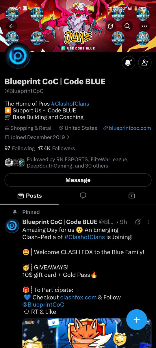 MithuCoc's tweet photo. @BlueprintCoC @ClashofClans @CoCEsports @CoCLegendLeague Hope I win 🤞🙏 https://t.co/oGdnMKOMbE