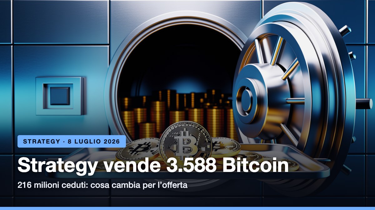 Criptonite_it's tweet photo. Strategy vende 3.588 Bitcoin per 216 milioni di dollari: dal gesto simbolico al passo netto.

Le ragioni tecniche del cambio di postura e cosa cambia davvero per l'offerta.

https://t.co/Qr8zsCN7Vv #Bitcoin #Strategy https://t.co/HEurur6gl6