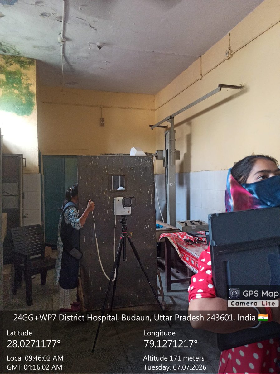 BudaunDto's tweet photo. TBMBA... HANDHELD XRAY CAMP IN DISTRICT-BUDAUN https://t.co/sf3OpIiVzU