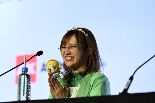 animatetimes's tweet photo. 『#魔法騎士レイアース』Anime Expo 2026、ワールドプレミアの公式レポートが到着！

鳳凰寺風役・ #高橋李依 さん、エメロード役・ #早見沙織 さんが登壇（写真4枚）

#MagicKnightRayearth

https://t.co/7jYyG5OoBg https://t.co/jKWL6L96Pn