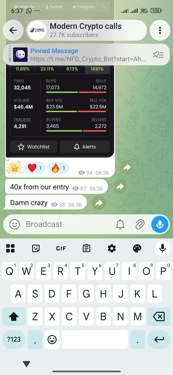 ModernSignals's tweet photo. 40x from call🔥 https://t.co/QTQQASn0Co
