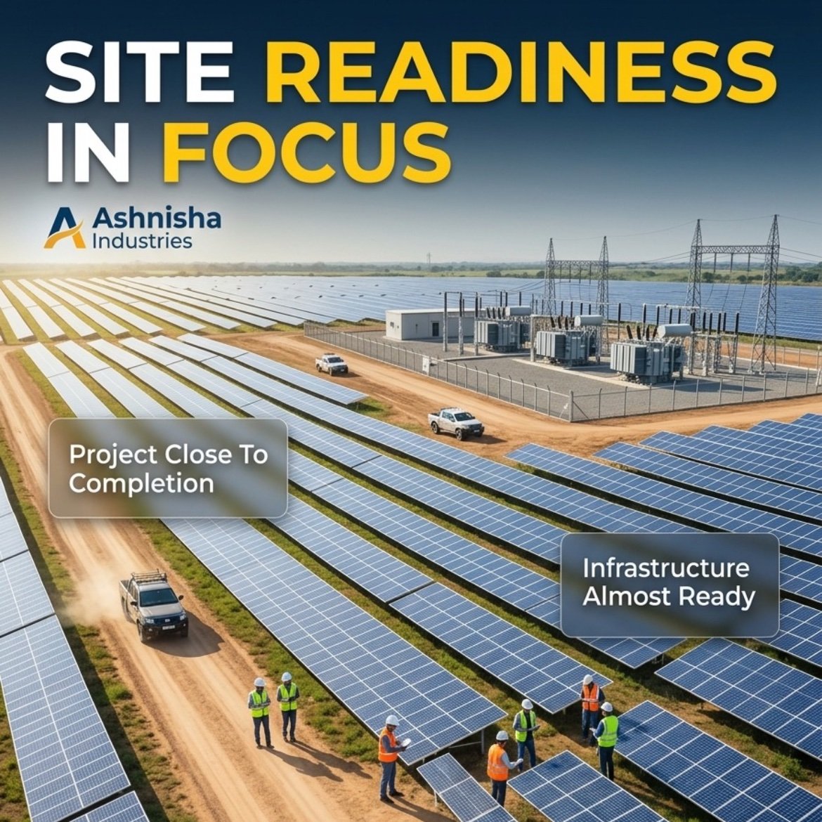 Samarth_Rwt's tweet photo. Exclusive: Ashnisha Industries insider confirms solar project completion in 1 month! 🚀

The MOU signed with Gujarat Government 2 years ago is finally reaching its final phase. Commercial operations could start in 30 days!

CMP: ₹3.38

#SolarStockRadar https://t.co/ecr3KLMXit