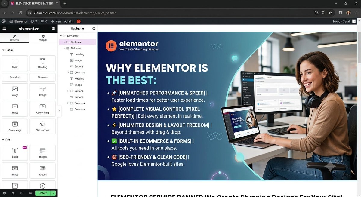 devabdur's tweet photo. Looking for a WordPress website that actually converts visitors into customers? 🧵👇

​Here is why I build exclusively with Elementor:

1️⃣ Complete Design Freedom – No rigid theme limitations.

2️⃣ Responsive & Fast – Pixel-perfect layouts on mobile, tablet, and desktop.

3️⃣ All-in-One Power – Built-in forms, pop-ups, and marketing tools that keep your plugin count low.

​Stop fighting with basic templates. Let's build a custom digital storefront that grows your business.

​DM me to get started! 📈

​#WordPress #Elementor #FreelanceWebDev #WebDesign