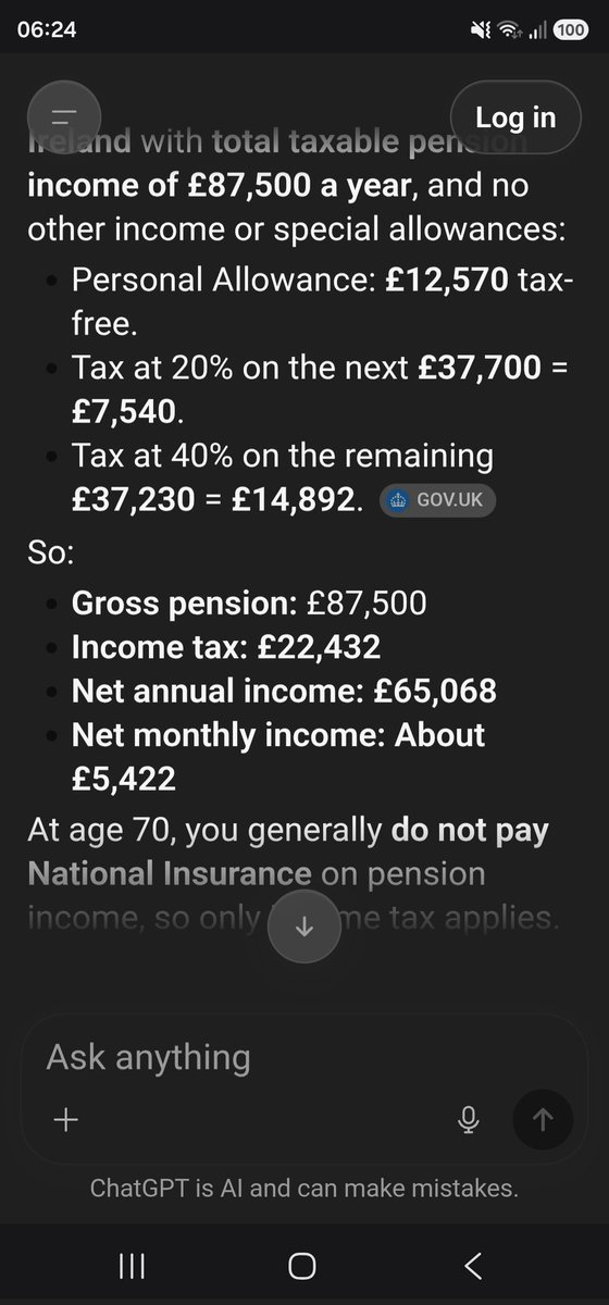 Davouts's tweet photo. @Socialist_Crow @ToryFibs is. Ofcourse they would be but that is not the point. They would be paying into the system more than they receice so in effect they would be subsidising others.

My example though was designed to change the system, not show the current system and penalises wealthy more. https://t.co/rUcSVCQGKh