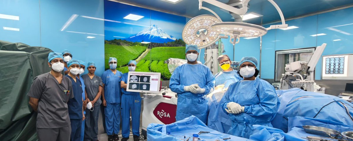 SpokespersonMoD's tweet photo. A landmark achievement for the Army Hospital R&R, Neurosurgery Department.
The successful completion of the first brain stem Robotic Stereotactic Brain Biopsy in AFMS reflects their unwavering commitment to clinical excellence, technological advancement, and world-class patient care. This milestone is a testament to visionary leadership, teamwork, and a relentless pursuit of innovation.
@dgafms_mod