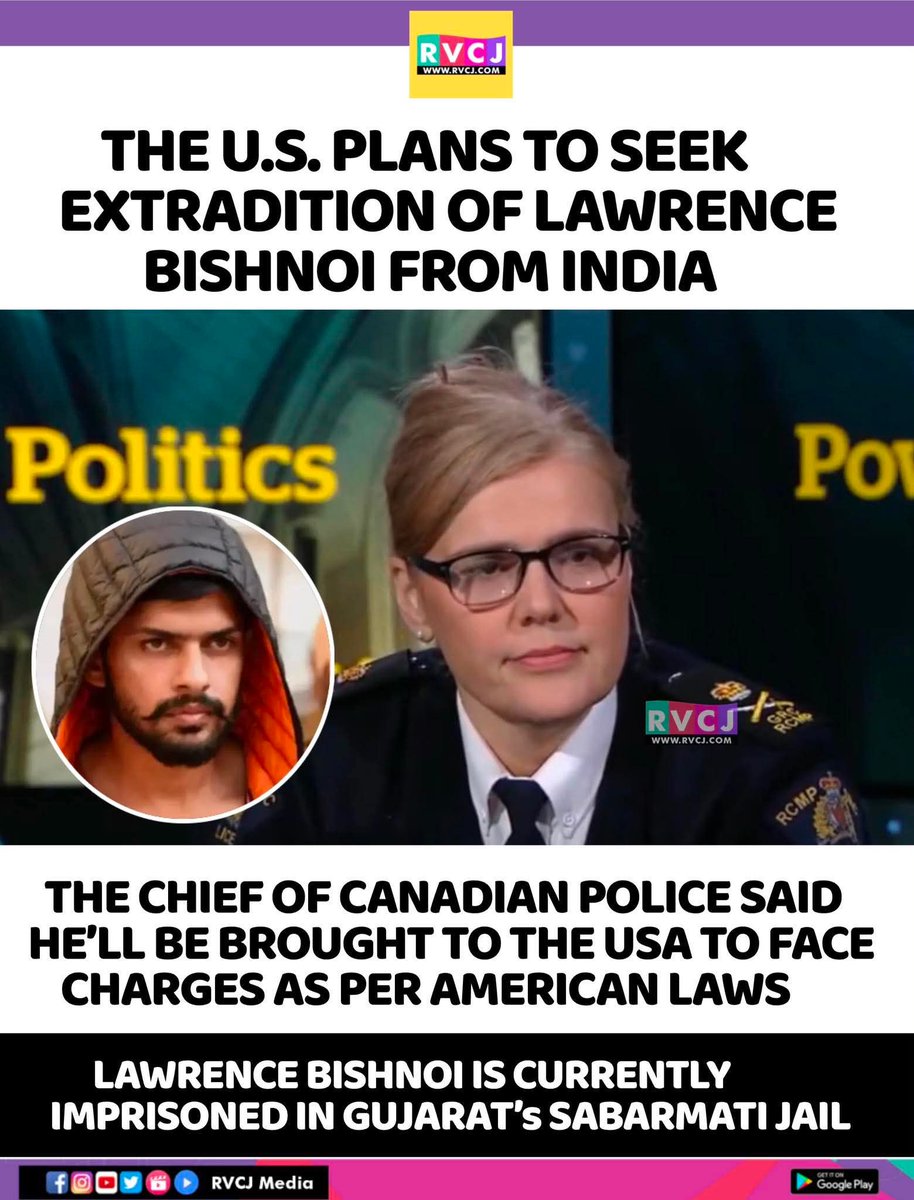 RVCJ_FB's tweet photo. The U.S Plans on Lawrence Bishnoi https://t.co/SWlVDLgEN7