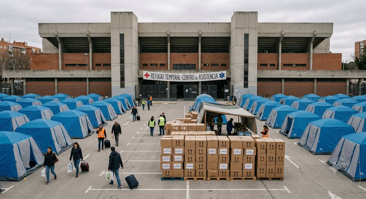 InfoSanB's tweet photo. El fenómeno de los "falsos damnificados" en refugios como Parque Miranda ocurre cuando personas o grupos se hacen pasar por perjudicados para acceder a beneficios estatales, vivienda o insumos.
#VenezuelaNoEstáSola https://t.co/laBzmevq1z