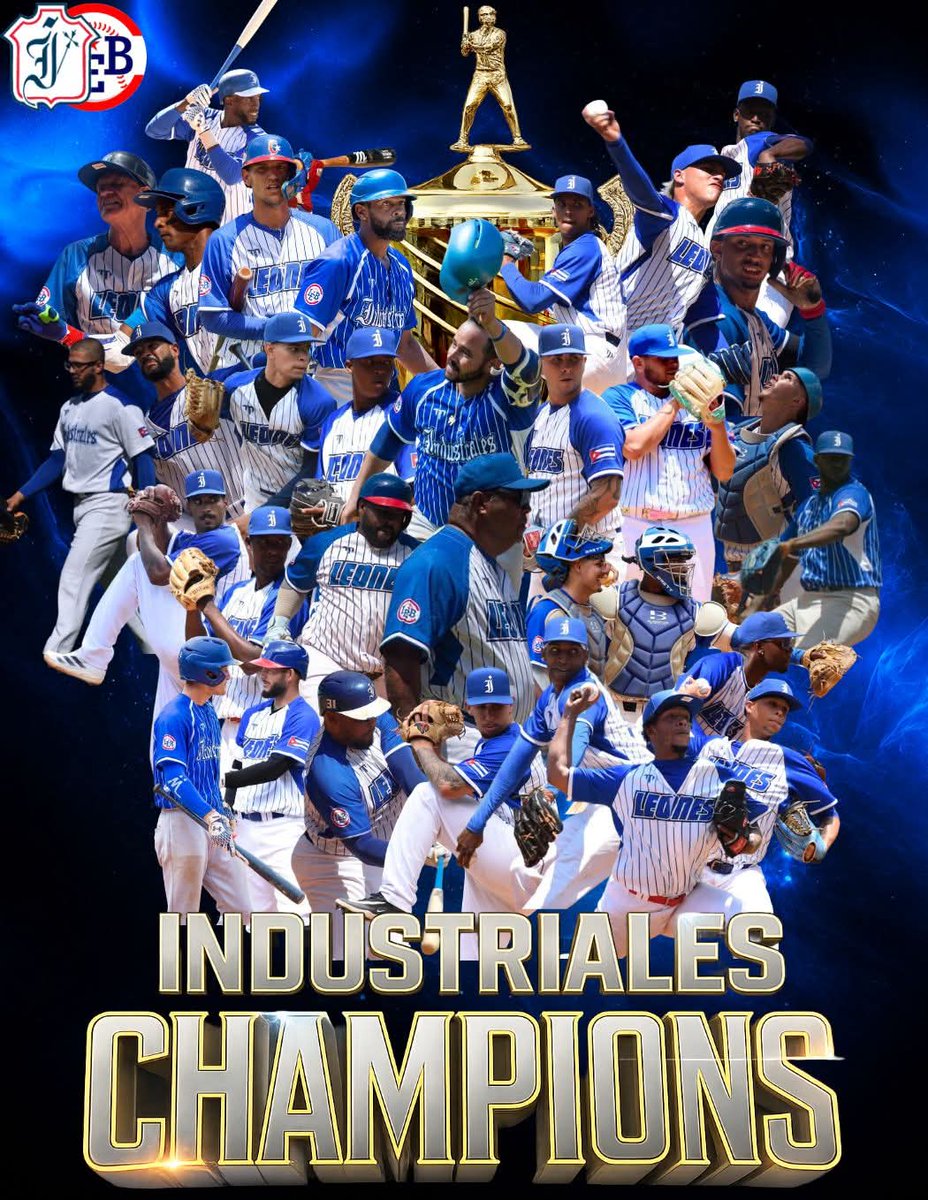 IzquierdoAlons1's tweet photo. Industriales un equipo que encontró en la disciplina la química que lo convirtió en campeón.
Muchas Felicidades 
#LaHabanaViveEnMí https://t.co/7fzgCclMvu