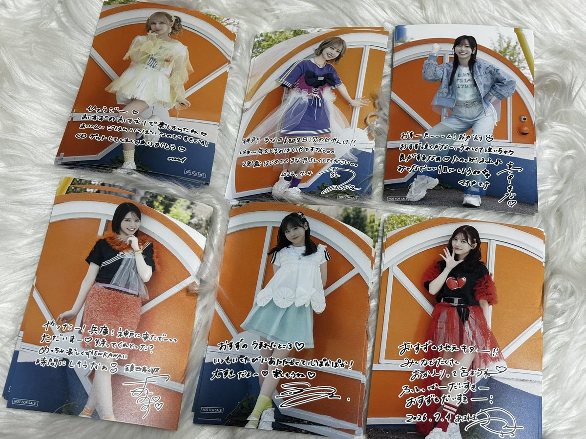 sa_aaaapi's tweet photo. FRUITSZIPPERポスカ 交換 買取

【譲】
7/4兵庫2日目❤️🧡💛💚🩵💜
7/16🩷リリイベ事前抽選❤️💛💚🩵💜
7/19大特6部事前抽選❤️🧡💛💚🩵💜

【求】
5/20 広島2日目 松本🩷
6/25 愛知2日目 松本🩷

⬆️なくしたのでお願いします😭
何枚かまとめて交換していただける方いませんか❓

 #ふるっぱー交換 https://t.co/ntrDwaxQEn