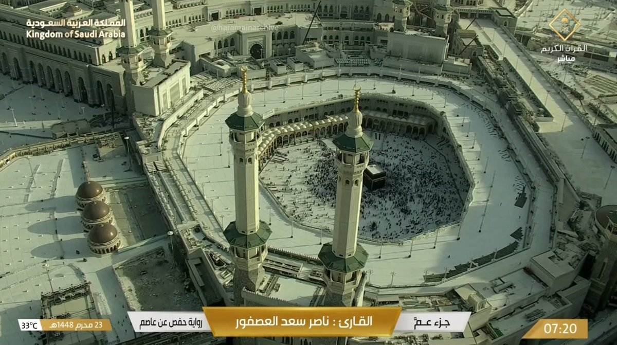muslimmakkah's tweet photo. A relatively quiet Masjid Al Haram this morning https://t.co/QxFXzscKNi