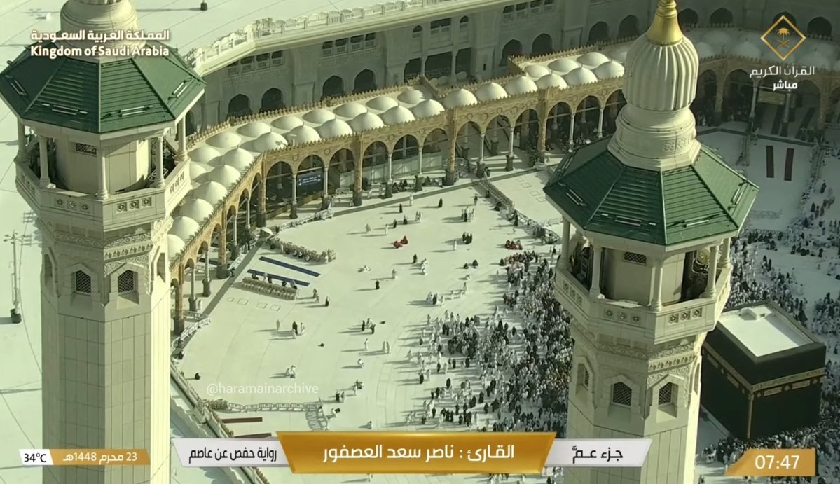 muslimmakkah's tweet photo. A relatively quiet Masjid Al Haram this morning https://t.co/QxFXzscKNi