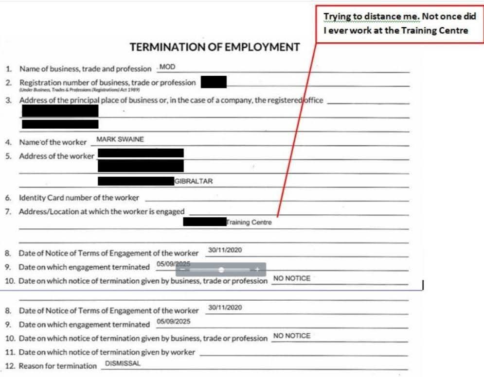 MKSwaine's tweet photo. @DefenceHQ @LukePollard @LucyRigby @anduriltech Does supporting well paid jobs include victimising me and VIOLATING the #PublicInterestDisclosureAct by issuing me with a Demenour Check as a Whistleblower prior to my illegal Unfair Dismissal after reporting a smear campaign using racial slurs and various forms of defamation https://t.co/EVypYeKyzz