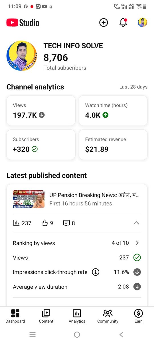 sahani00's tweet photo. Dear @TeamYouTube, my multiple 100% original videos are being falsely removed under 'Terms of Service' violations. These videos only contain my own voice and content recorded by me. It seems like a system glitch. 

My channels:
1. TECH INFO SOLVE
2. ANIL KUMAR CSC

Please help me https://t.co/yW66vrEZwJ